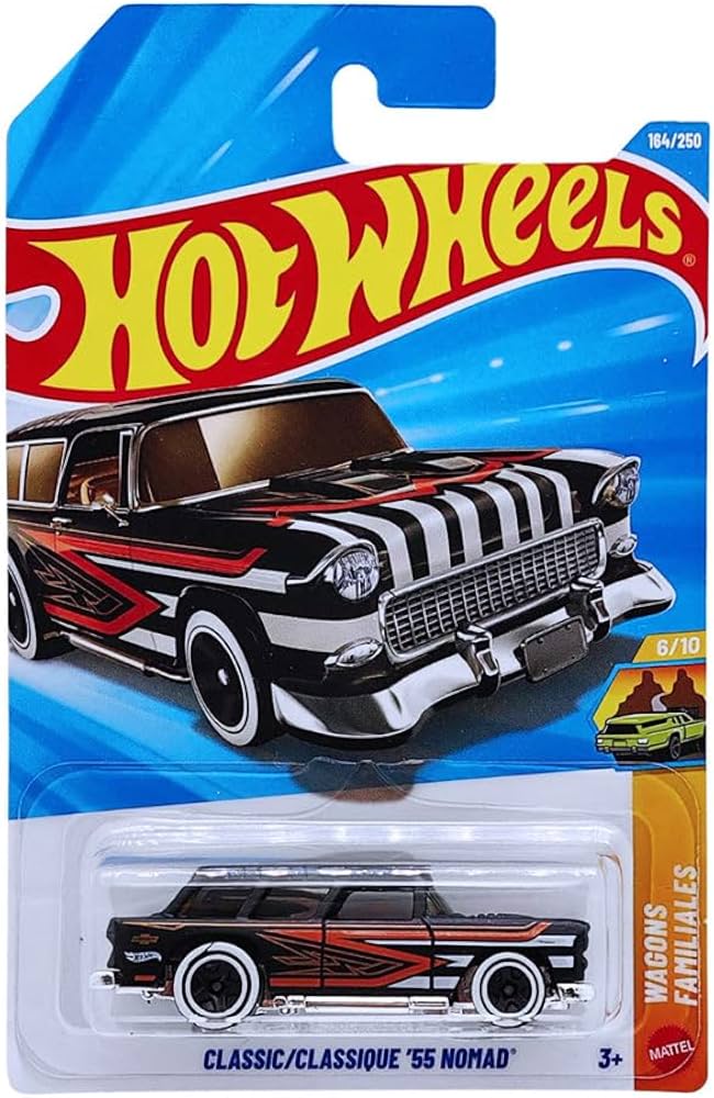 Hot Wheels Classic '55 Nomad – Wagons Familiales Packaging