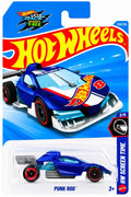 Hot Wheels Punk Rod HW Screen Time 2/5 on card packaging