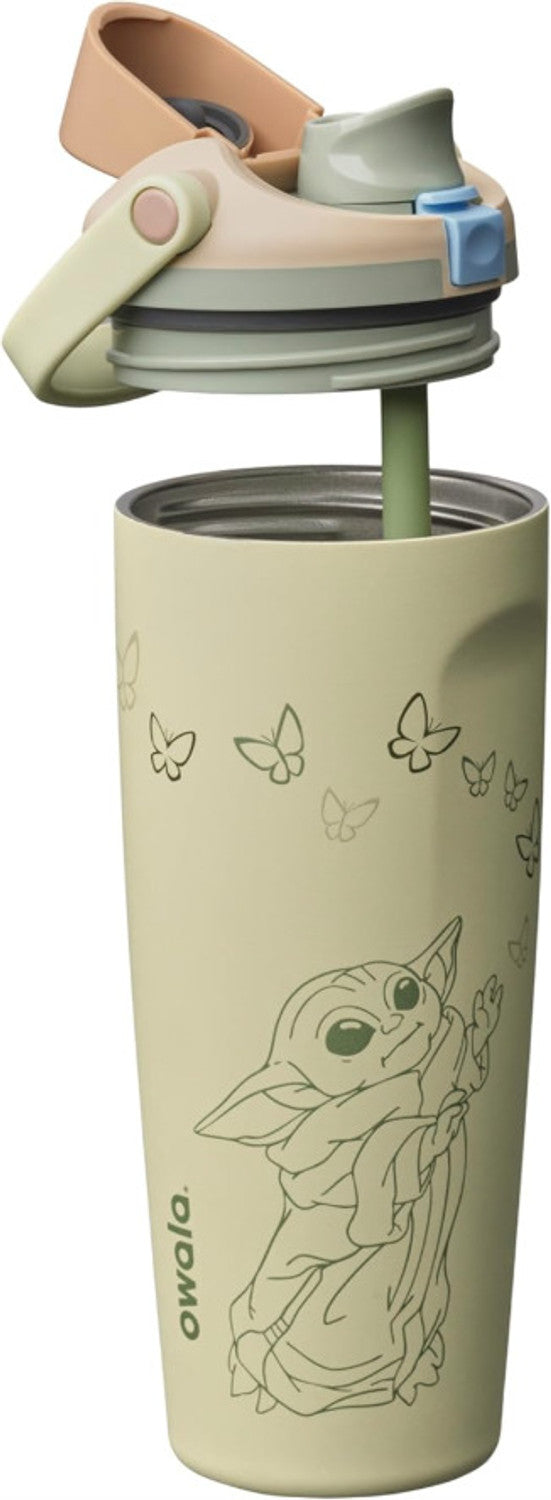 Owala x Star Wars FreeSip Sway 30oz (890 ml) – Grogu, Dark Green – view 5