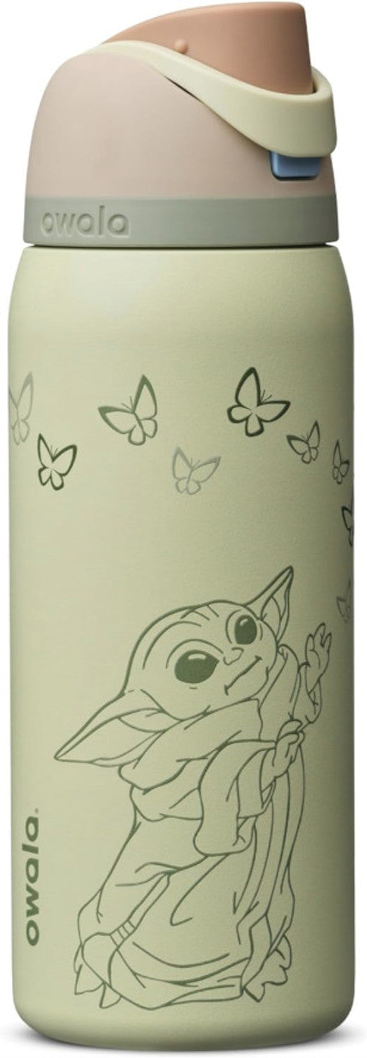 Owala x Star Wars FreeSip 24oz (710 ml) – Grogu, Light Green – view 3