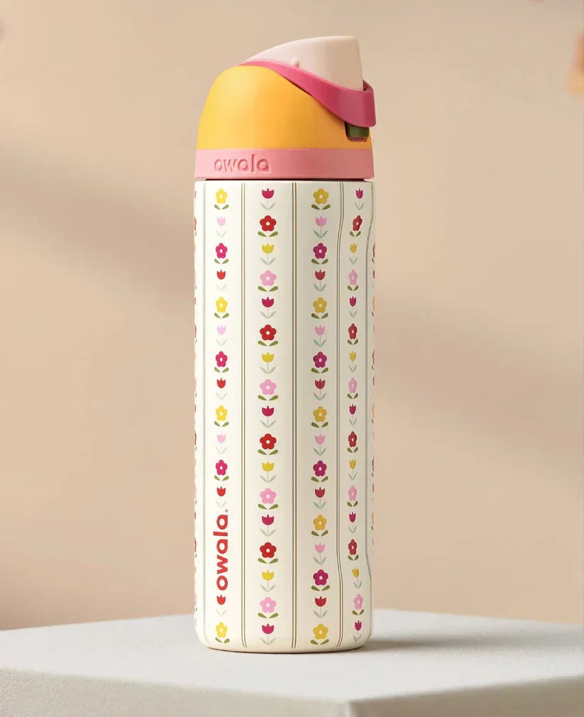 Owala FreeSip Insulated Water Bottle 24oz – Floral Garden – view 4