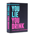 You Lie You Drink party card game box
