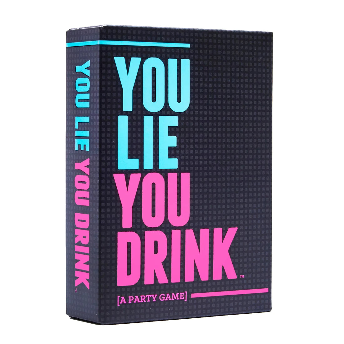 You Lie You Drink party card game box
