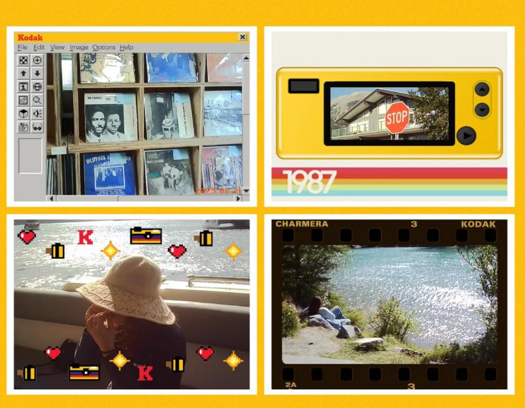 Kodak Charmera product lineup and blind box display