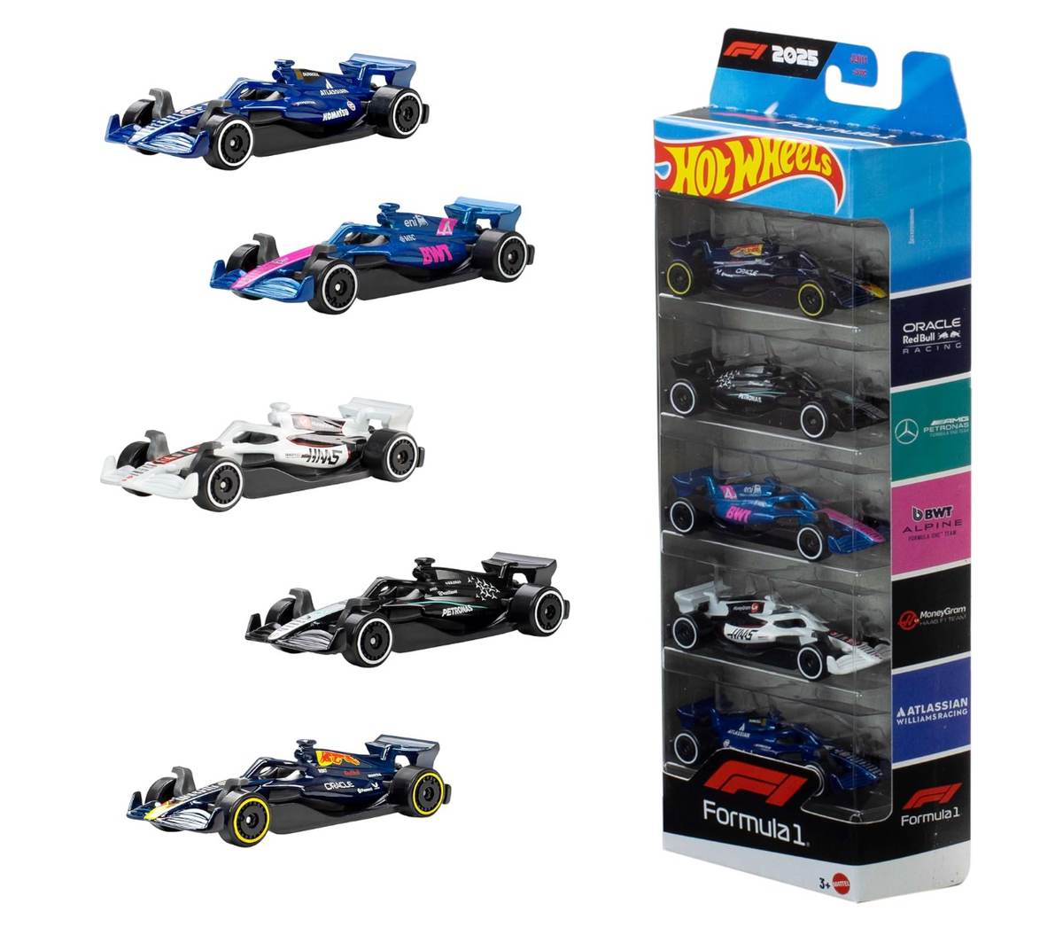 Hot Wheels F1 2025 - MoneyGram Haas F1 Team
