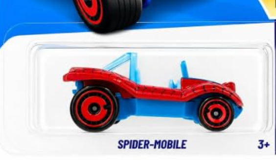 Hot Wheels Spider-Mobile - Detail View