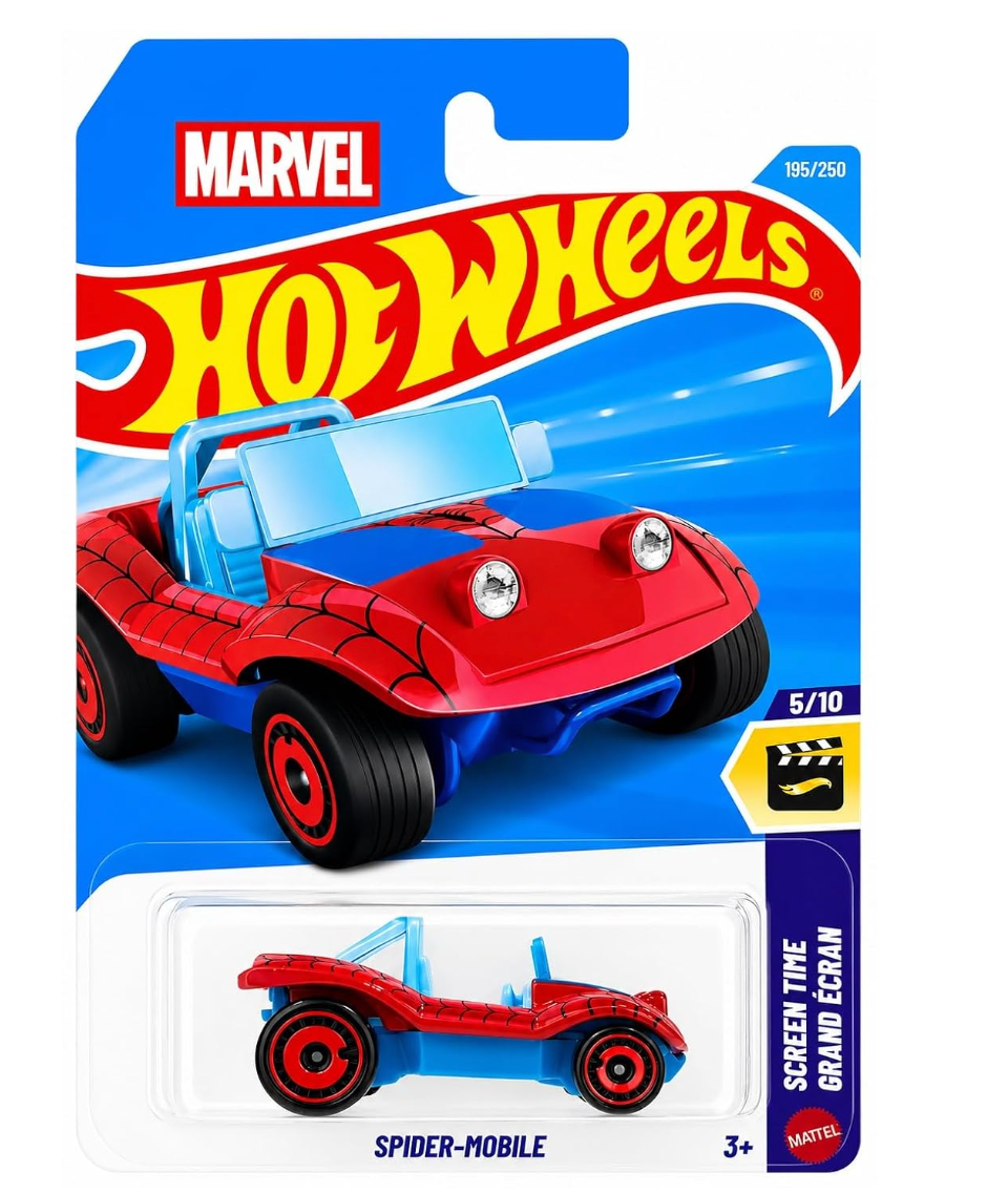 Hot Wheels Spider-Mobile - Close Up Car View