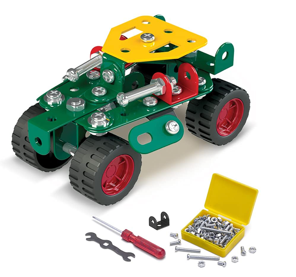Zephyr Mechanix Battle Station 4 model builds - aircraft, buggy, quad bikes