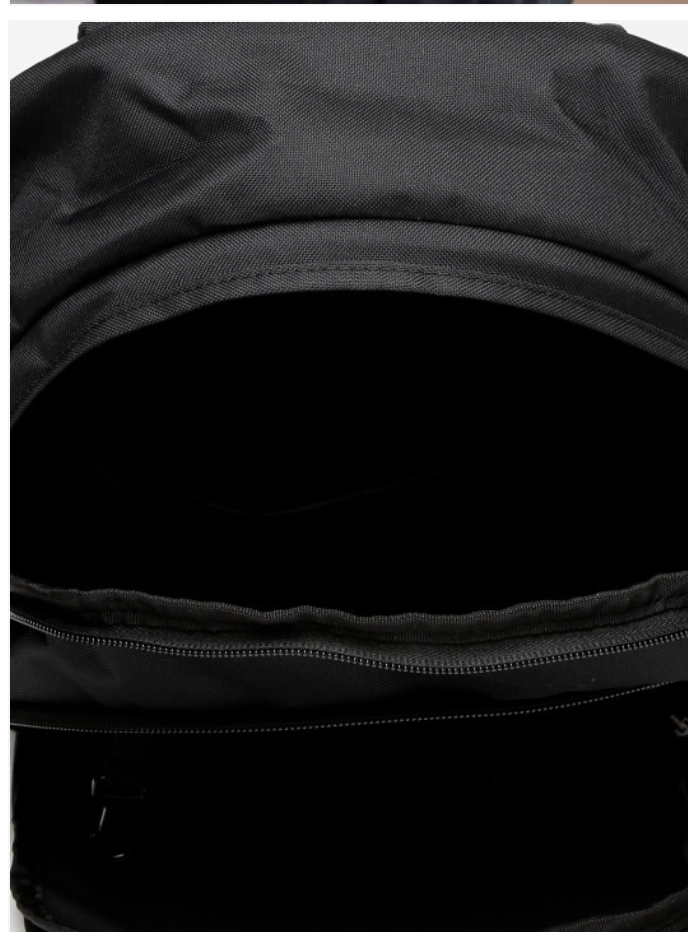 Nike Hayward Futura Backpack black interior open view