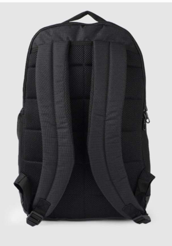 Nike Brasilia 9.5 Training Backpack black back view with padded shoulder straps