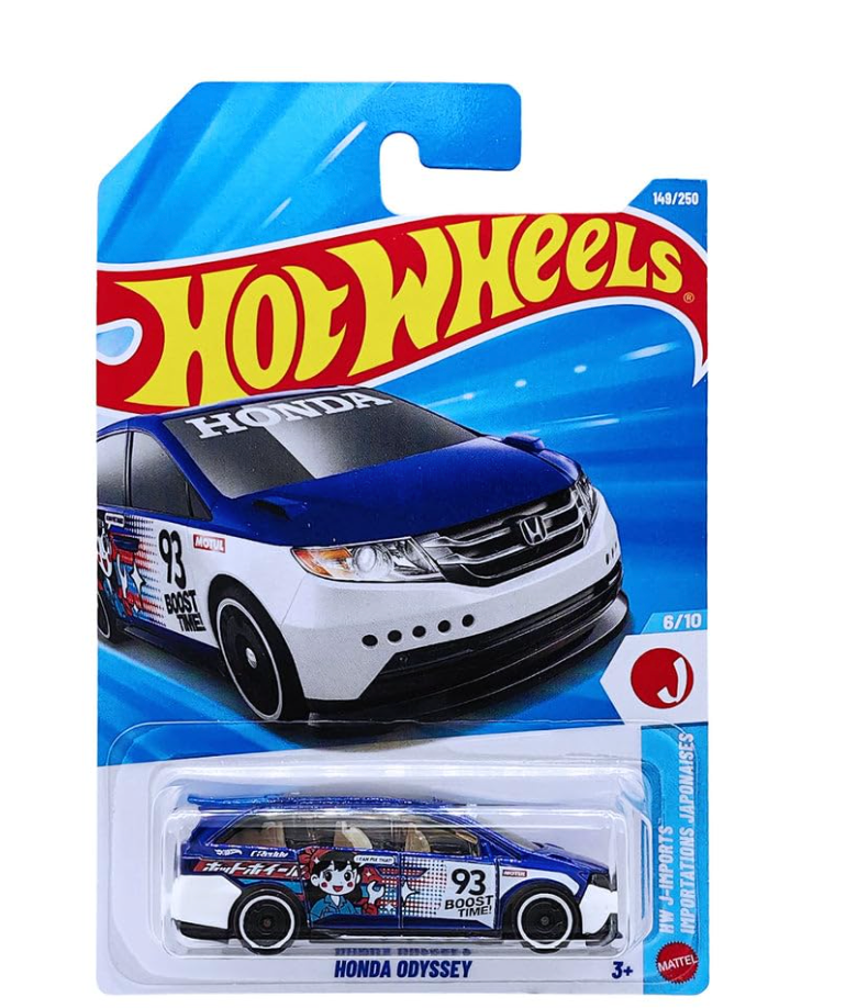 Hot Wheels Honda Odyssey J-Imports 6/10 in original packaging