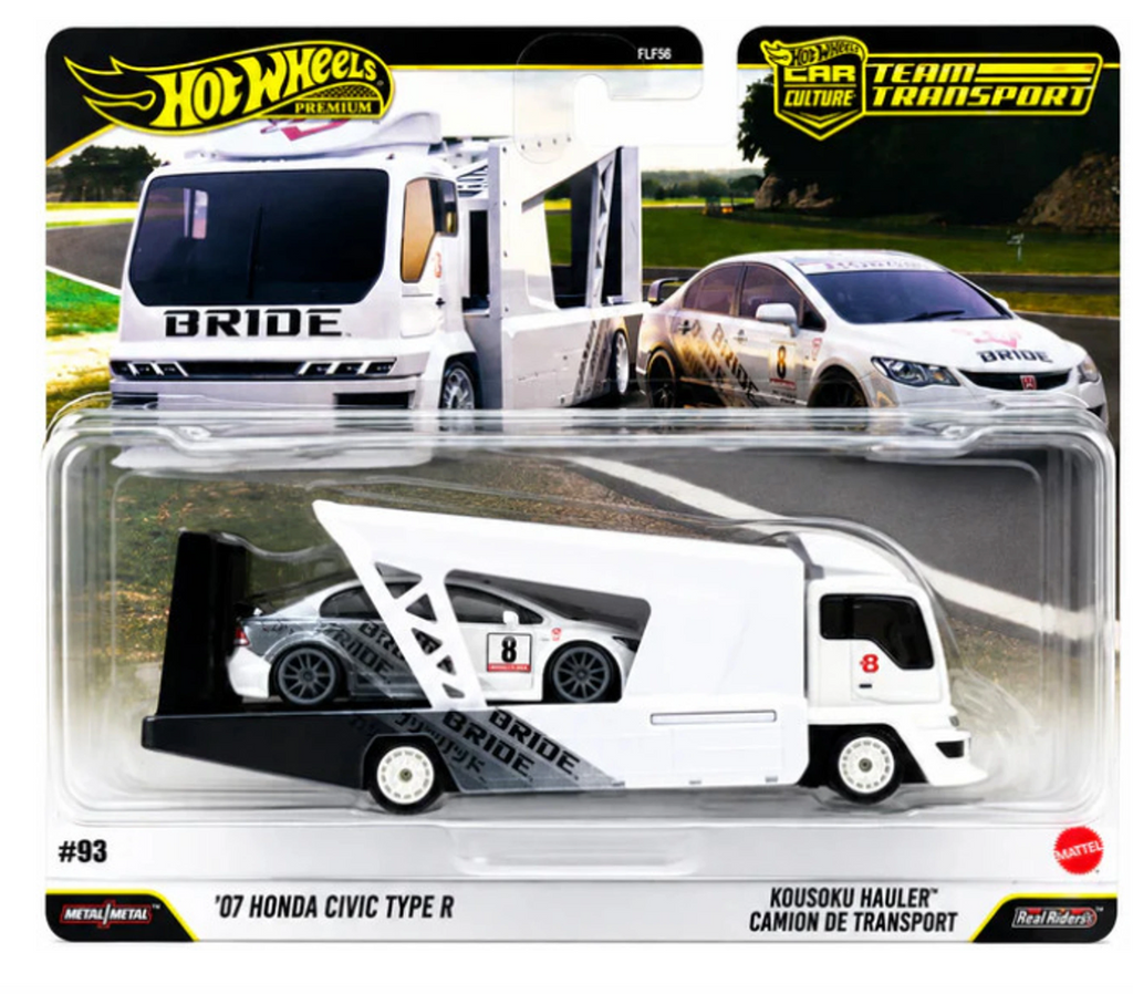 Hot Wheels Team Transport Bride Edition packaging