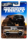 Hot Wheels Silver Series Performance Trucks 2019 Chevrolet Silverado Trail Boss LT in original packaging