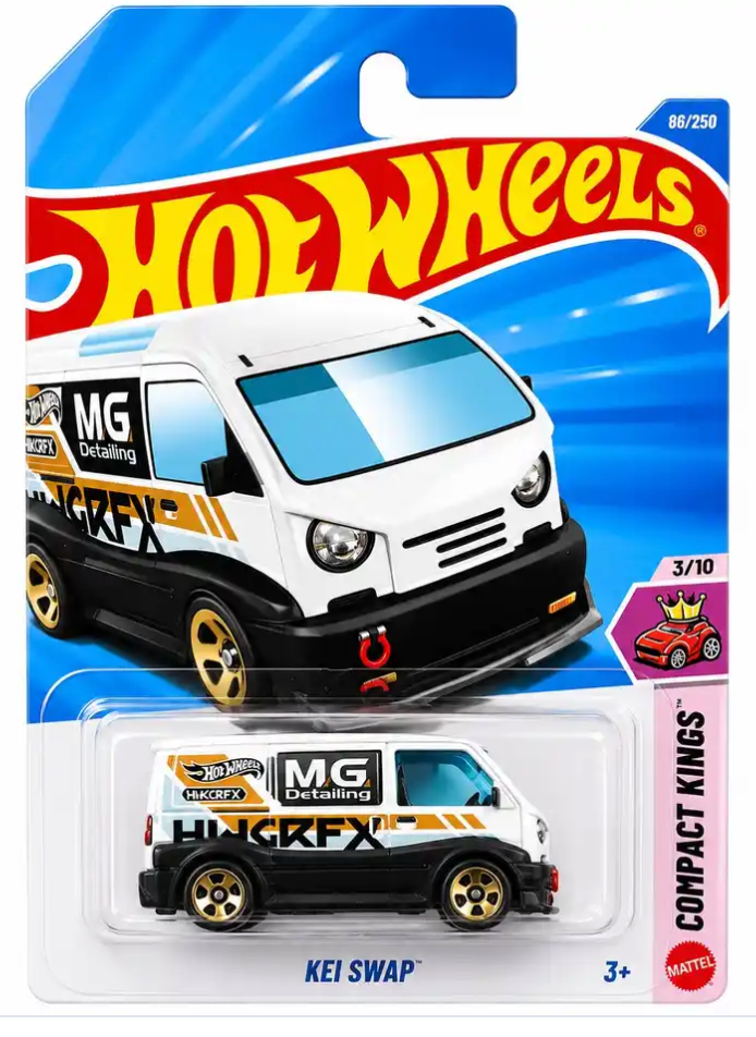 Hot Wheels Kei Swap Compact Kings MG Detailing in original packaging