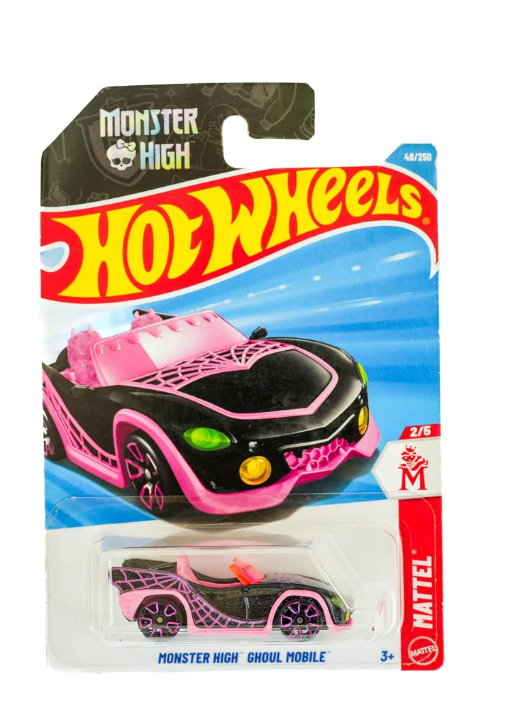 Hot Wheels Monster High Ghoul Mobile – Packaging Front View