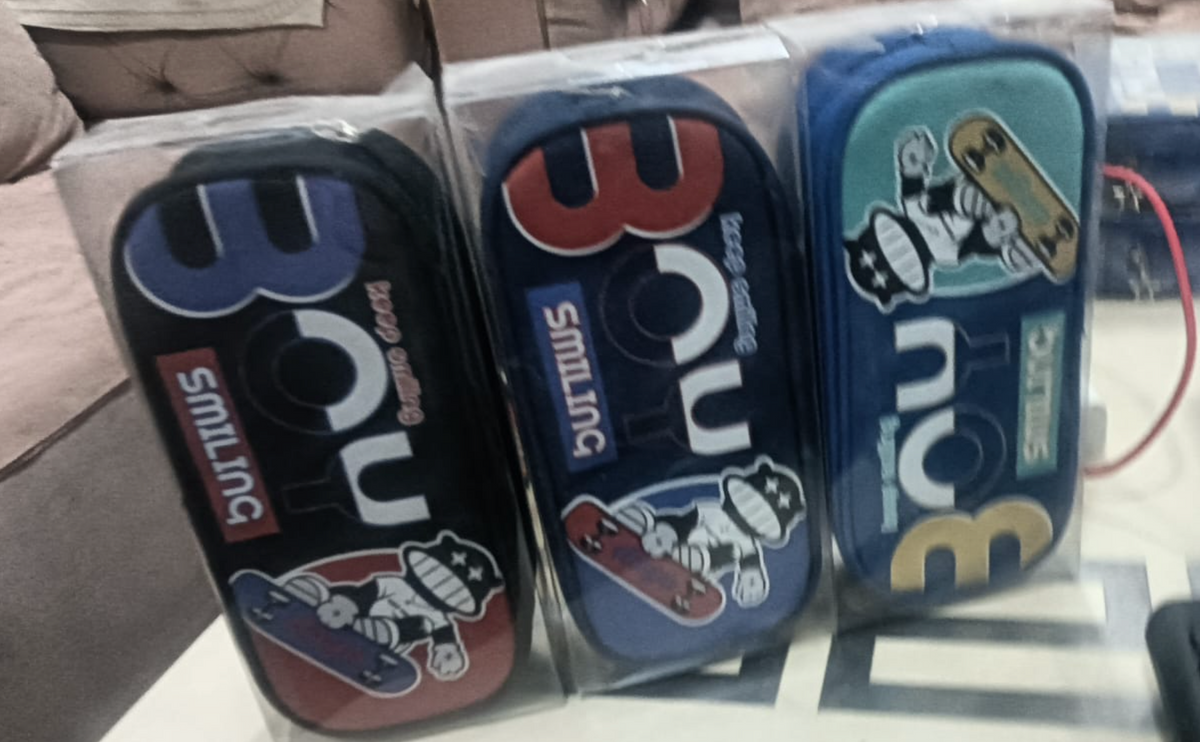 BOY Keep Smiling Pencil Pouch - All 3 colour variants
