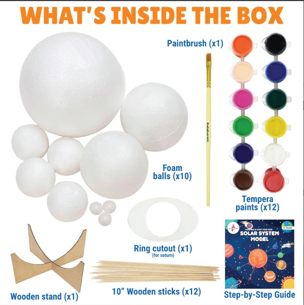 Kalakadam Solar System Model Kit box - front view
