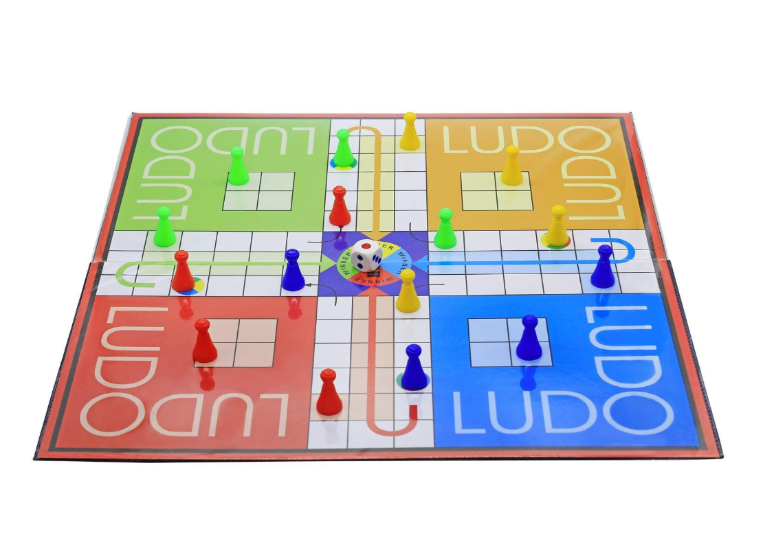 Ekta Ludo Snakes & Ladders - box front view