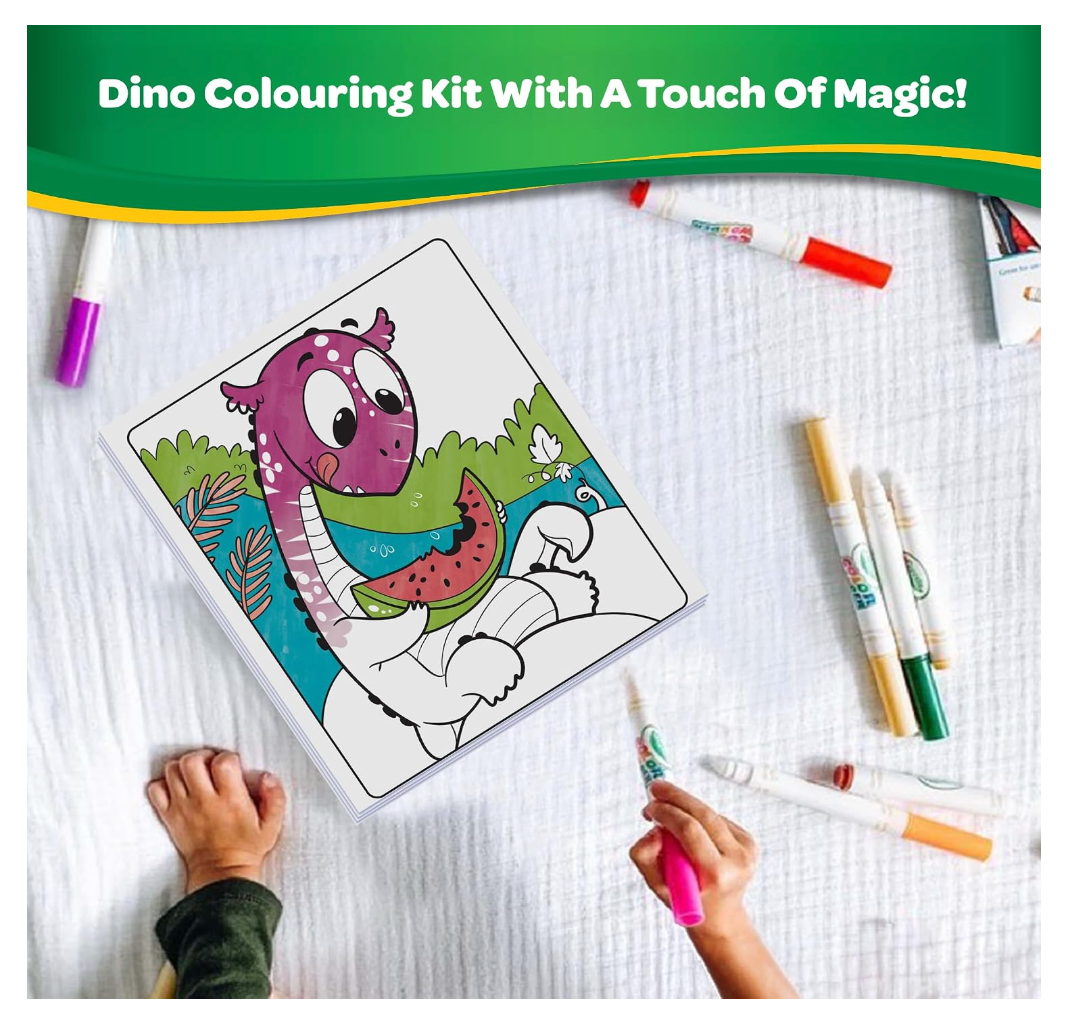 5 Color Wonder markers included
