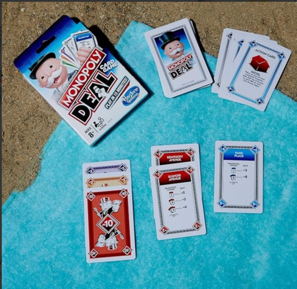 Monopoly Deal Card Game – 2–5 Players, Ages 8+