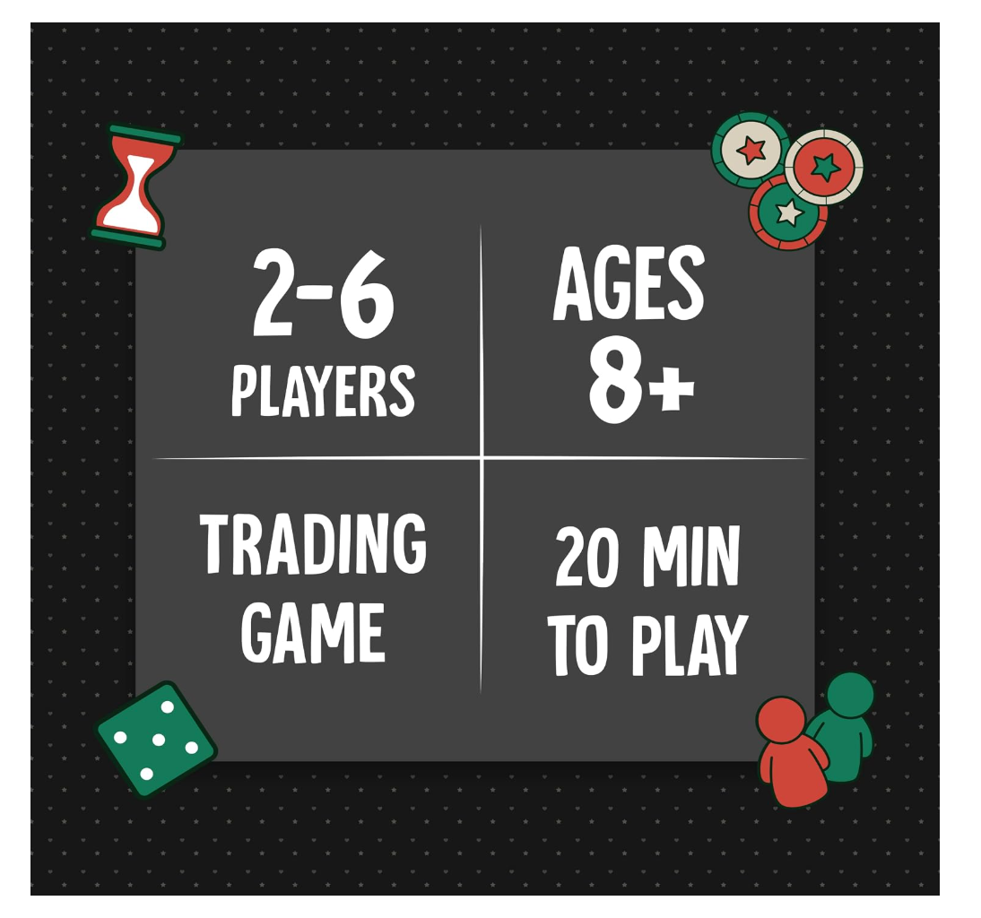 Anti-Monopoly Real Estate Trading Board Game – Ages 8+