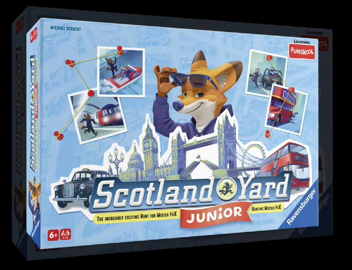 Scotland Yard Junior Detective Board Game – Ages 6+
