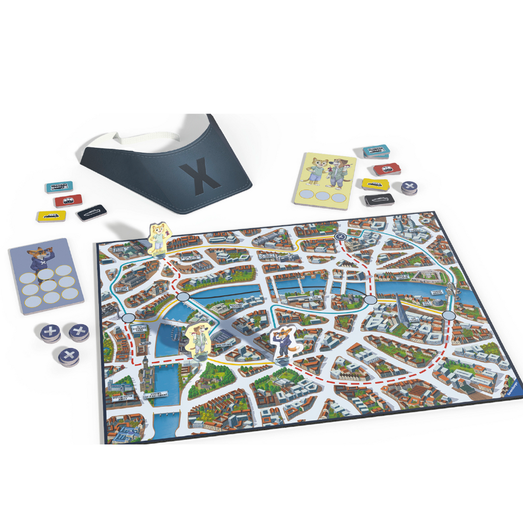 Scotland Yard Junior Detective Board Game – Ages 6+
