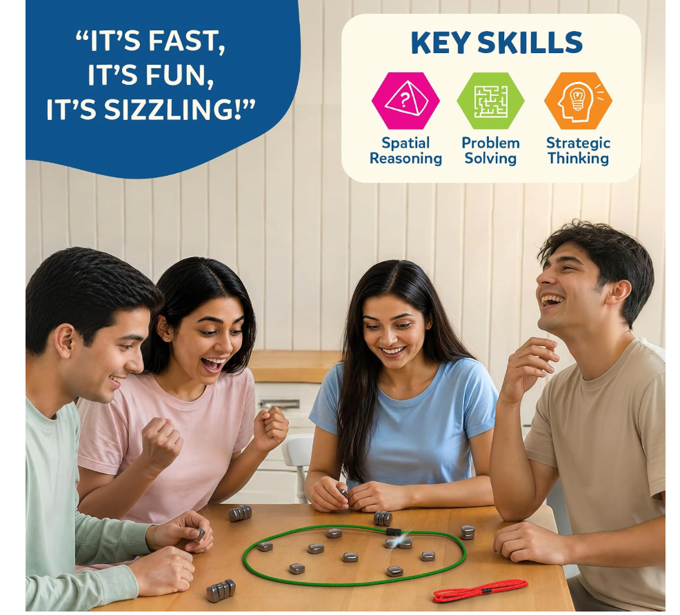 Skillmatics Classics Sizzle magnetic strategy game retail box