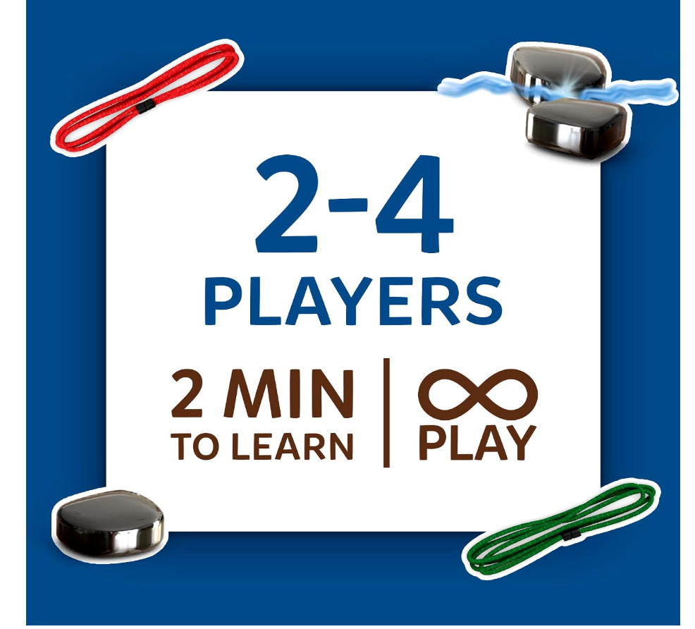 Sizzle contents: 24 magnets, two cords and instruction manual