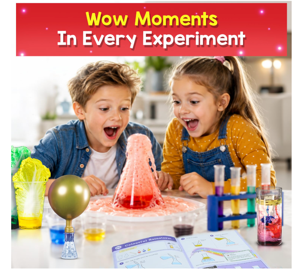 Smartivity My First Science Kit box showing 50 plus experiments for ages 6 to 12