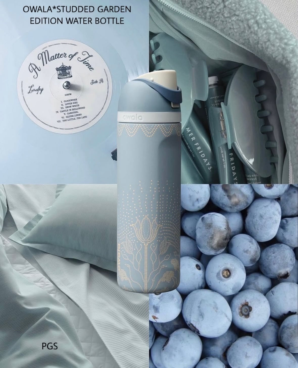 Owala Studded Garden Edition Water Bottle – Product Shot