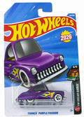 Hot Wheels Tooned Purple Passion 2026 HW Dream Garage 5/5 on card packaging