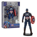 Captain America Figure with Shield & Stand – 10 cm – front view