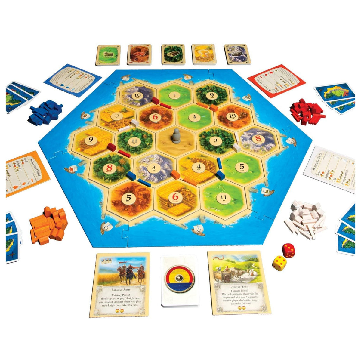 CATAN Trade Build Settle Strategy Board Game