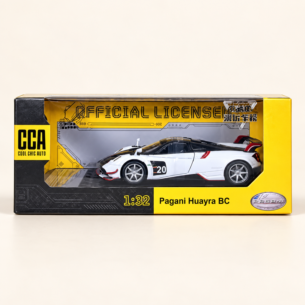 CCA Pagani Huayra BC Model Car – 1:32 Scale — studio view