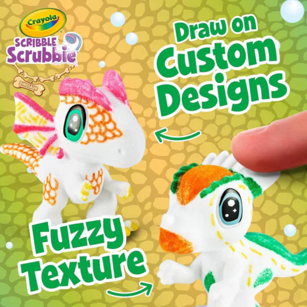 Crayola Scribble Scrubbie Dino Pets – T-Rex & Triceratops — product image 2