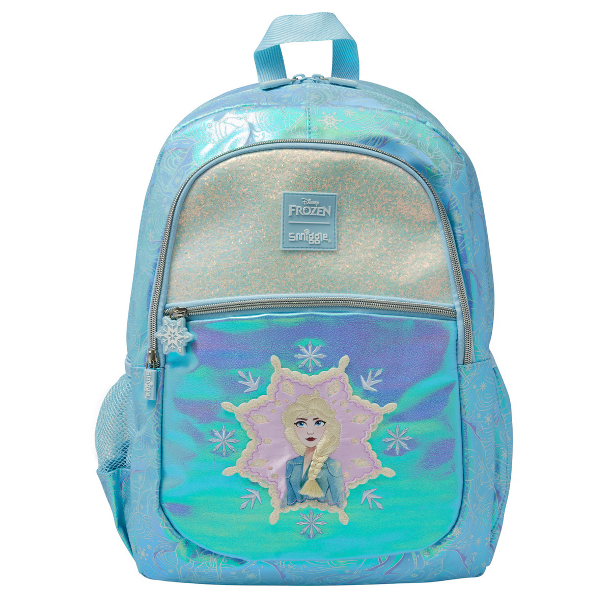 Smiggle Frozen Elsa School Backpack – Large – front view