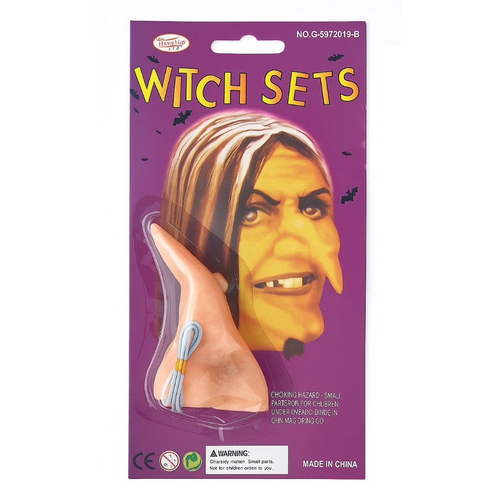 Halloween Witch Nose with Elastic Strap – catalog view