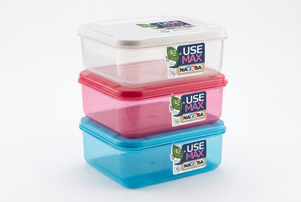 Nayasa lunch box colour options in Woopito Kanjak packs