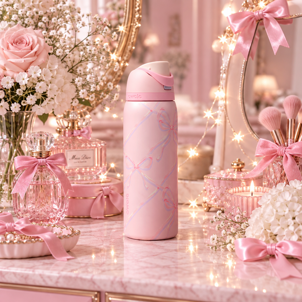 Owala Water Bottle – Sugar Plum Fairy Edition – vanity lifestyle