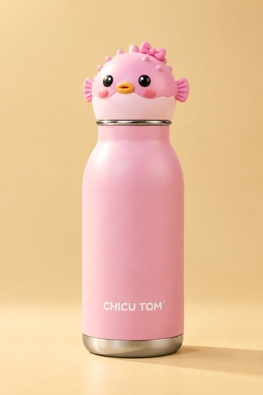 Chicu Tom Puffer Fish bottle – pink
