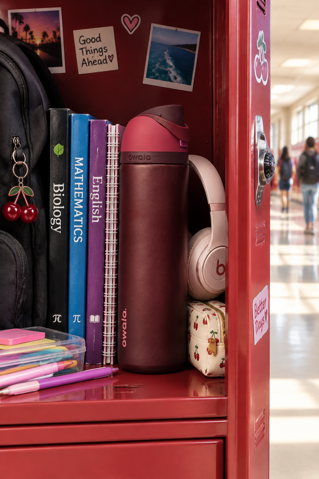 Owala Black Cherry – School Lifestyle