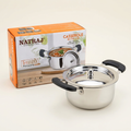 AI-generated illustration of Natraj mini casserole with its box