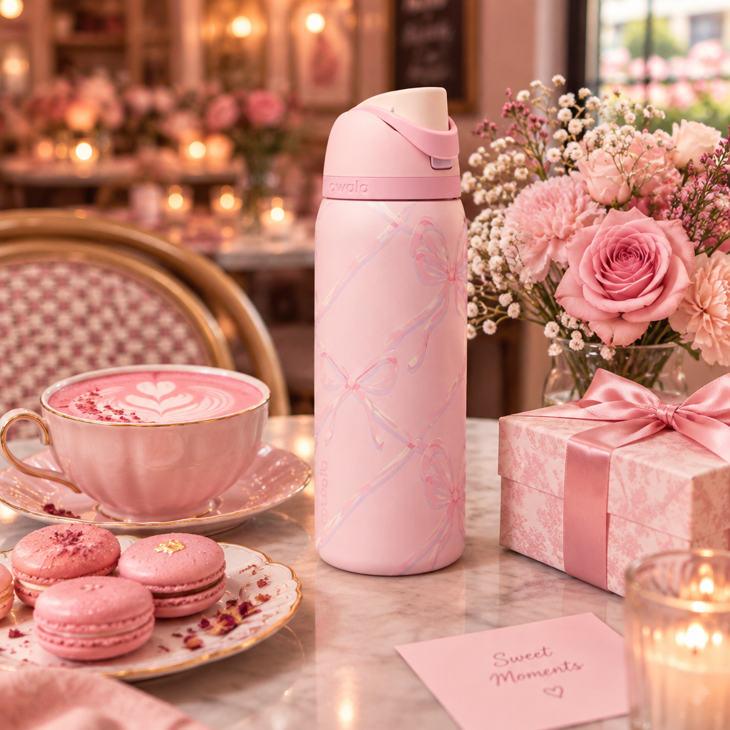 Owala Water Bottle – Sugar Plum Fairy Edition – cafe lifestyle