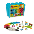 AI-generated illustration of LEGO Classic 11038 storage box and colourful building assortment