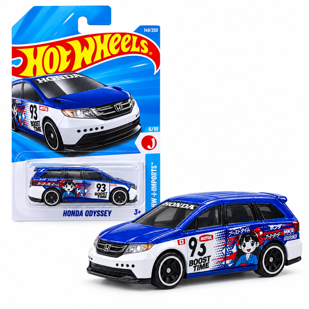 Hot Wheels Honda Odyssey J-Imports product studio image