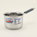 AI-generated studio illustration of Natraj silver saucepan