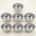 AI illustration: Medium six-bowl set studio view