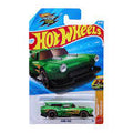 Hot Wheels Gone Mad green die-cast car on card packaging