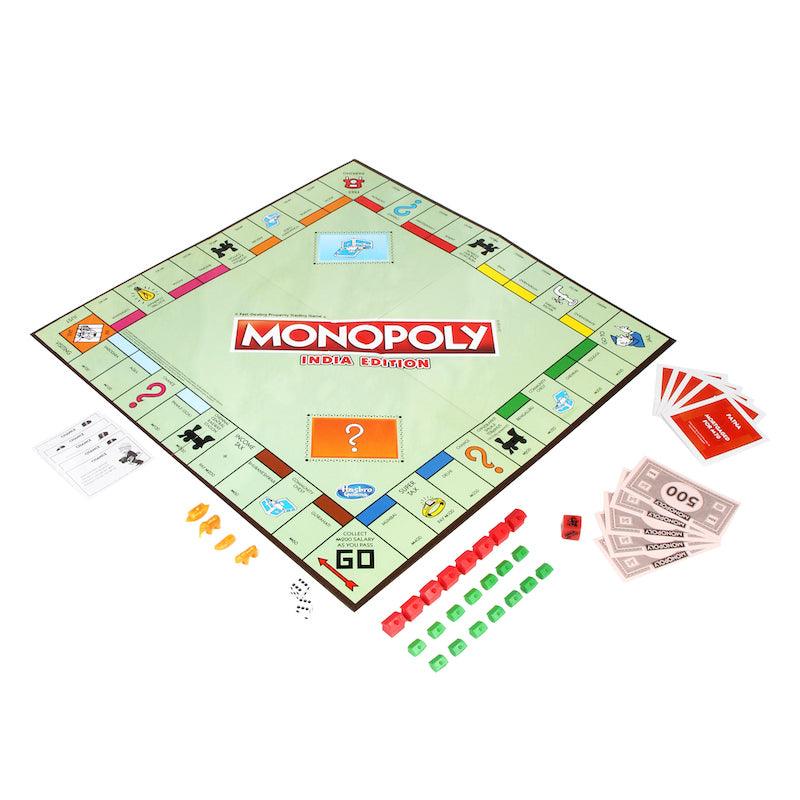 Hasbro Monopoly India Edition Board Game with Speed Die – Age 8+